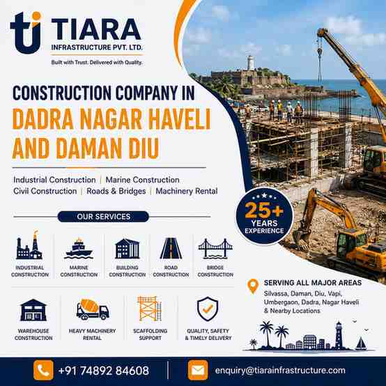 Construction Company in Dadra Nagar Haveli and Daman Diu