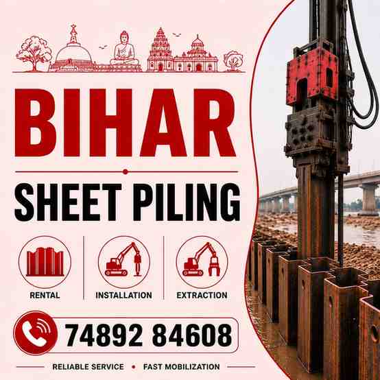 Sheet Piling Contractors & Rental Services in Bihar